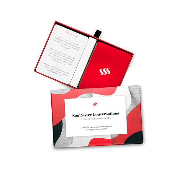 Box open with the 2 decks of cards showing